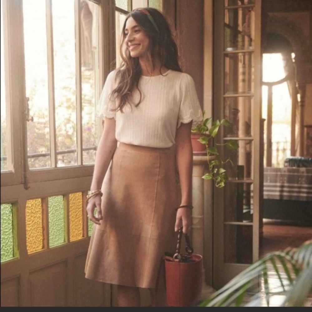 Sezane Hannah Skirt - replaced zipper